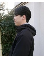ヒントステーション フォーメンズ(HINTSTATION for Men's) 〈浅草 半個室〉 センターパート/ニュアンス