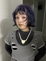 キルトプラスリム(Qilt+LIM)&nbsp;ボブレイヤー×パープルデザインカラー