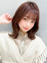 エイミーバイアフロートザガーデン 浦和店(amie by afloat the garden)&nbsp;小顔に見える、くびれレイヤー/顔周りカット【浦和】