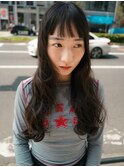 【半年以上持つ！】ロング×オン眉　デジタルパーマ　