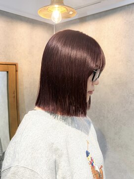 マージュ ギンザ(marju GINZA) 〇結べる切りっぱなし暖色ボブ