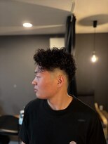 ザ ブライト バーバー(The BRIGHT BARBER)&nbsp;ツイストスパイラルパーマ/スキンフェード/20代/30代/宮城/仙台