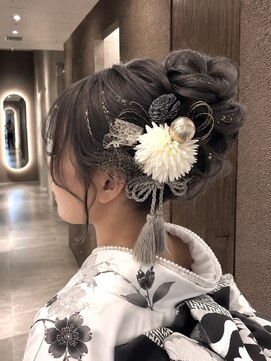 サロウィン 倉敷店(SALOWIN) ヘアセット35/ヘアアレンジ/ボブ/レイヤー/髪質改善/縮毛矯正
