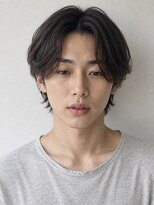 ヘイ 松本店(HEY)&nbsp;【HEY 松本】センターパートカルマパーマ×ナチュラルブラウン