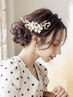 【土日祝】12時～ ヘアセット☆新規2000円/再来2300円