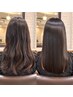 【Dエイジング毛・ダメージ毛】ツヤ髪酸性ストレート+TR+ホームケア¥29700