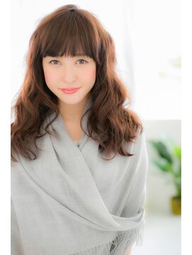 トゥルース 我孫子店(TRUTH) 細めカールが魅力的なふわふわガーリーヘア