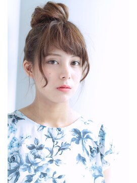 サラジュ 逆瀬川店(SARAJU) [野呂康行]かわいい簡単お団子ヘア♪