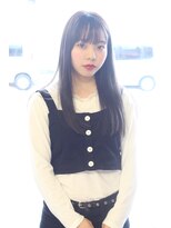 ヘアーサロン アリエ(hair salon allier) 【allier】ナチュラルストレート グレージュカラー