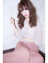 【津賀雅也】フェミニンゆるふわヘア♪