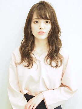 アグランテトラ 野田阪神店(a Gland tetra) 大人可愛いふわゆるニュアンスパーマ×セピアベージュ　20・30代