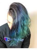 オーシャンブルーグラデーション