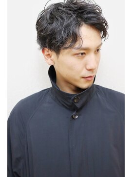 アグランテトラ 野田阪神店(a Gland tetra) 20代30代40代 ワイルドアップバング 柔らかクセ毛風パーマ