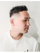 フジヤマ バーバー ショップ(FUJIYAMA BARBER SHOP) ショートレイヤーソフトツーブロック ビジカジ【岩山オサム】104