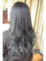 ポタム 東中野(potamu)&nbsp;黒髪ロングデザインカラー