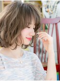 ■ペールベージュ抜け感ゆるふわカール52-5★川口20代30代40代