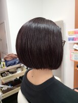 バサ 鷺ノ宮店(BASSA)&nbsp;【佐々木　暗髪】黒髪スタイル×ヌーディーカラー