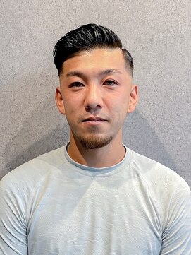 フジヤマバーバーショップ アジト(FUJIYAMA BARBER SHOP ajito) バーバー七三ニュアンスマッシュ【田中美旺】b901