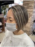 前下がりボブ