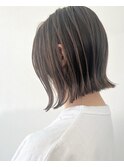 切りっぱなしボブ
