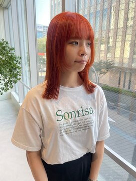 ローレンアオ(LOREN AO) ミルクティーベージュダブルカラーインナーカラーケアブリーチ