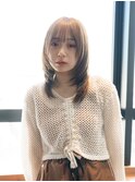 結べるレイヤーカット大人かわいいくびれヘア