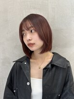 ロンド パルティール 大宮(Lond partir)&nbsp;今年の秋はレッドブラウンカラー×ボブスタイル