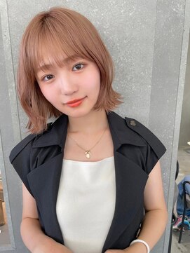 ロンドソレイユ 池袋(Lond soleil) ボブ/前髪カット/レイヤーカット×ケアブリーチ/デザインカラー