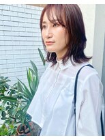 フェンヘアーアイス 中目黒(Fen.hair ici)&nbsp;大人美人ショコラカラーヘルシースタイルふんわりカール小顔