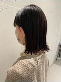 切りっぱなしボブ