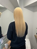 ラフ 立川(Laff)&nbsp;立川/抜きっぱなしブロンド/ハイトーンカラー/ケアブリーチ/艶髪