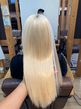 グランバイ アトリエドングリ(Grand × AtlierDonguri) お客様髪質改善データ1309（ホワイトカラー）