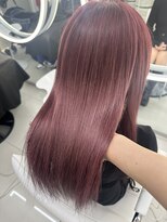 ガガ 心斎橋(GAGA)&nbsp;韓国/ハイトーンカラー/ワンホンヘア/レイヤーカット/髪質改善