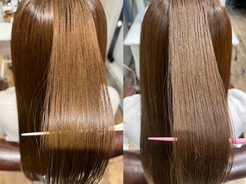 ディフィー 渋谷(defi)の写真/髪の内部に栄養を与える≪潤い集中トリートメント≫髪の収まりも良くなり、芯からみずみずしい髪質に導く♪