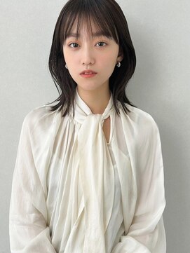 ソヨン 姫路店(SOYON) 暗髪 くびれボブ