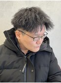 ツイスト×アップバングショート