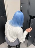艶髪ネイビーグレーブルーグレージュブルーシルバー