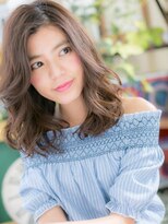 カバーヘア ブリス 北浦和(COVER HAIR bliss) かきあげフレンチガーリーレイヤーセミディh3北浦和20代30代40代