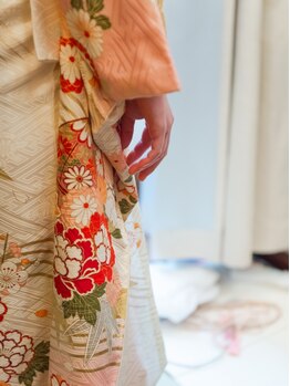 フェリチタ(Felicita)の写真/【着物レンタル取り扱い中】丁寧かつスピーディーな対応◎経験豊富なプロの技術で1日中キレイをキープ♪