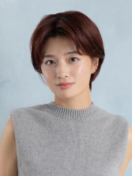 アース 大分森町店(HAIR&MAKE EARTH) アップバングショート