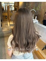 ミー(mii)&nbsp;【mii/天王寺/昭和町】ブリーチありベージュカラー