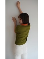 タップコーヴォ(TAP covo)&nbsp;金沢美容室／TAP covo／タップ／金沢駅近く／ボブ／切りっぱなし