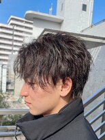 ライラ(Lyla)&nbsp;重野guest Style センターパートミディソフトツイストスパイラル