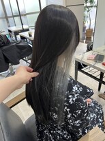 アルメリア 池袋(Arumeria)&nbsp;グレーブラック×シルバーインナーカラーデザインカラー