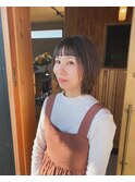ミディアムボブ
