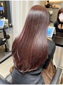 《酸熱トリートメント×トレンドカラー》