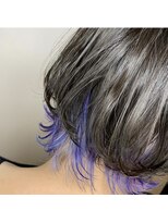 ウェーブ(WAVE)&nbsp;インナーカラー/ブルーシルバー