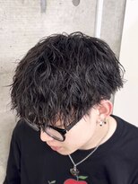 メルシー トータル ブランディング サロン(merci TOTAL BRANDING SALON)&nbsp;メンズツイストスパイラルパーマ　マッシュ刈り上げ無造作