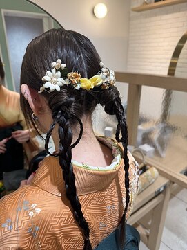 アース 相模大野店(EARTH) 20代30代◎タイトツインアレンジで韓国風大人可愛いヘア