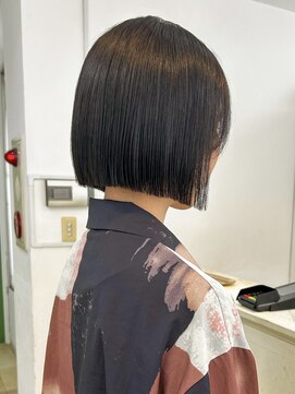 【Nico】佐藤有華／ミニボブ／ストンボブ／20代